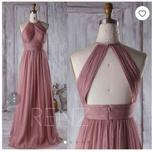 RenzRags formal gown in cherry red